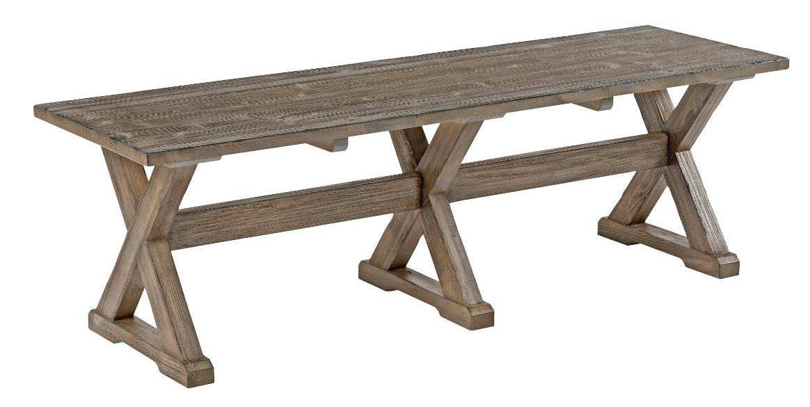 Unfinished wood hotsell dining bench